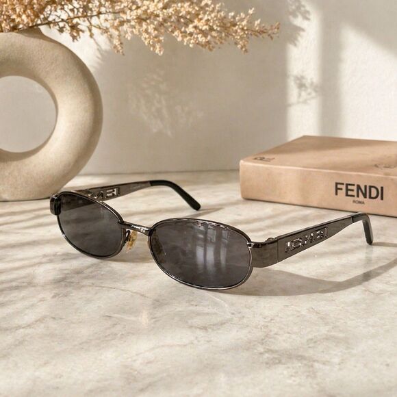 90s vintage FENDI ツーポイント メガネ 未使用品Y2K 90s vintage